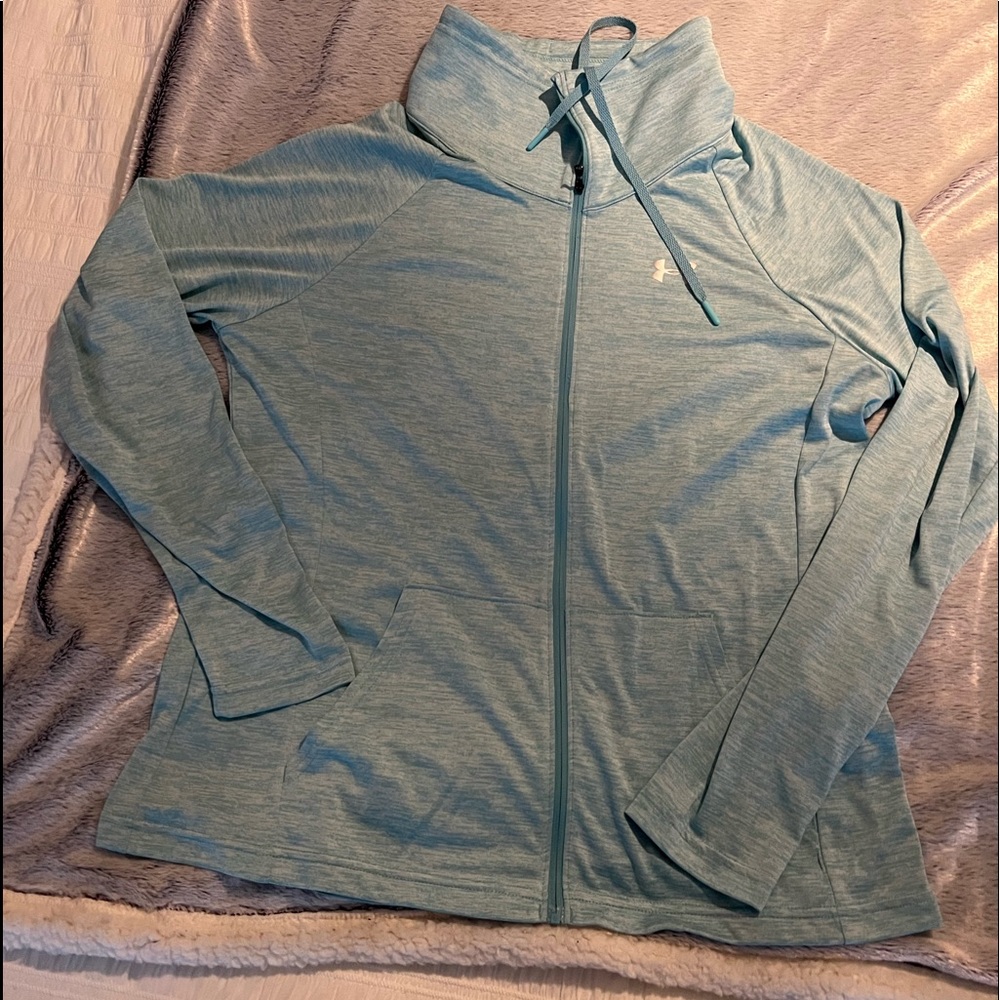 Blue Under Armour zip up